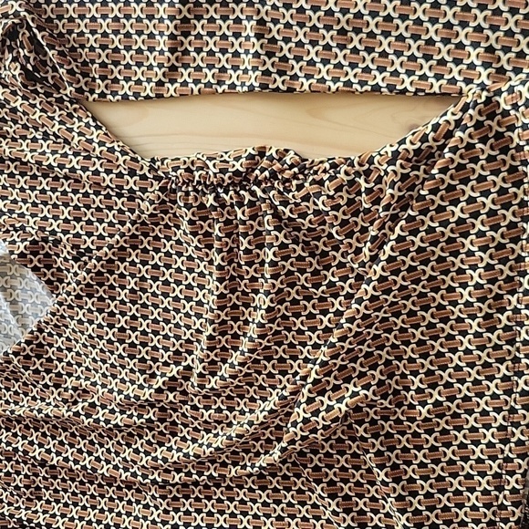 Michael Kors Abstract Pattern Blouse M - Picture 4 of 8